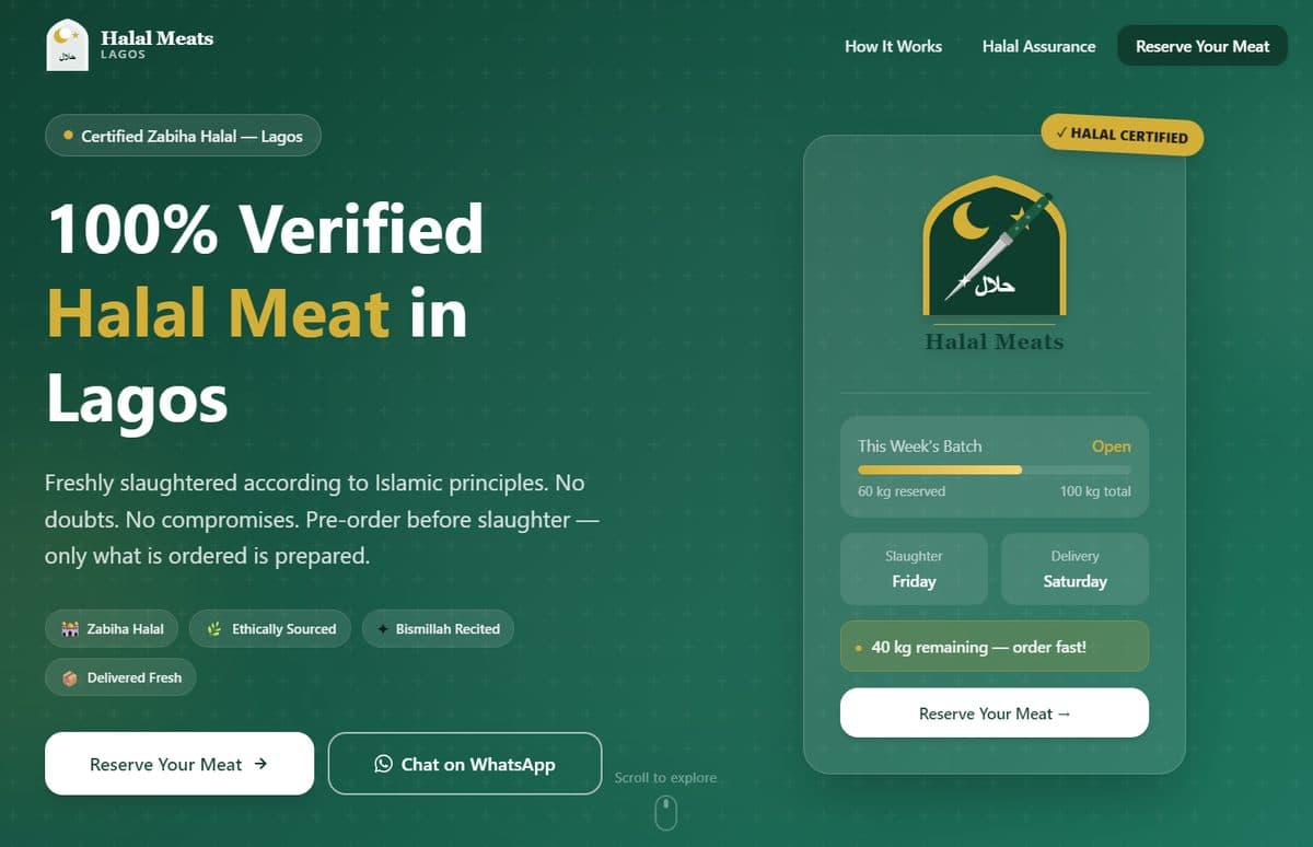 Halal Meats screenshot