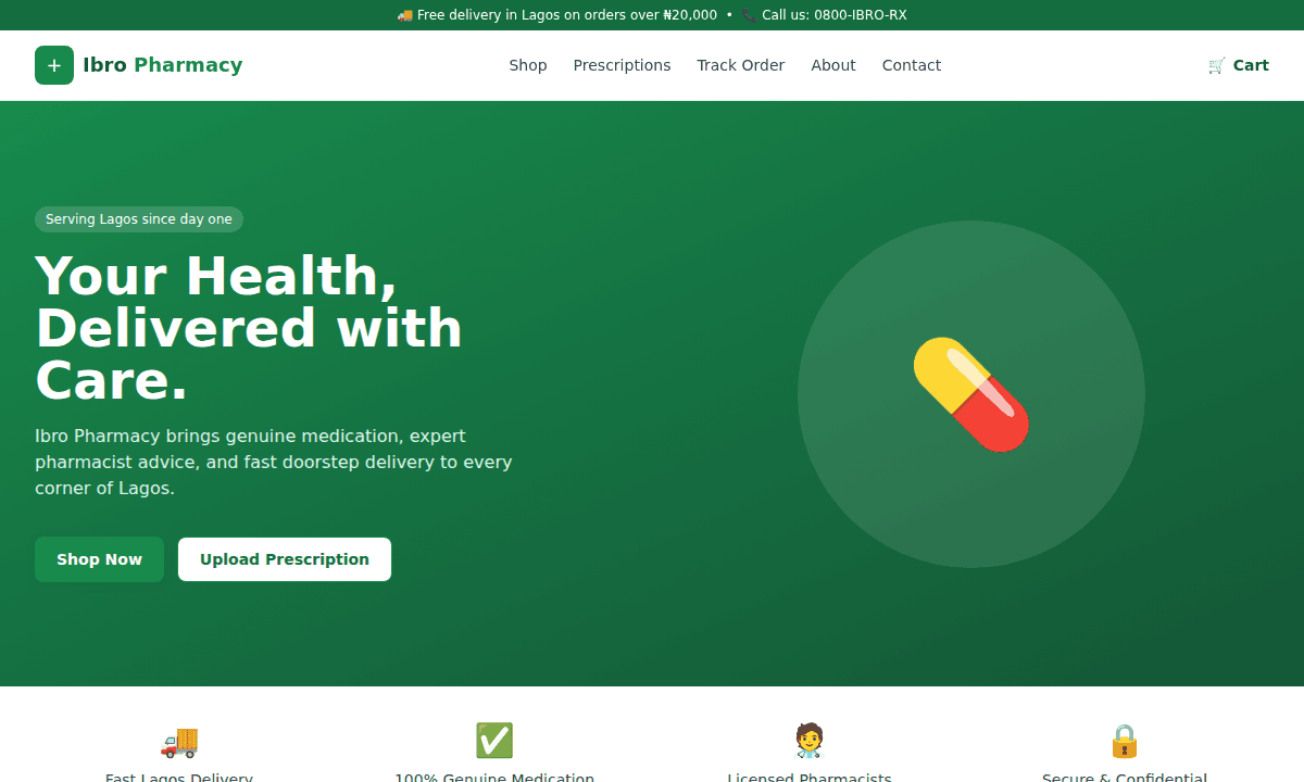 Ibro Pharmacy screenshot